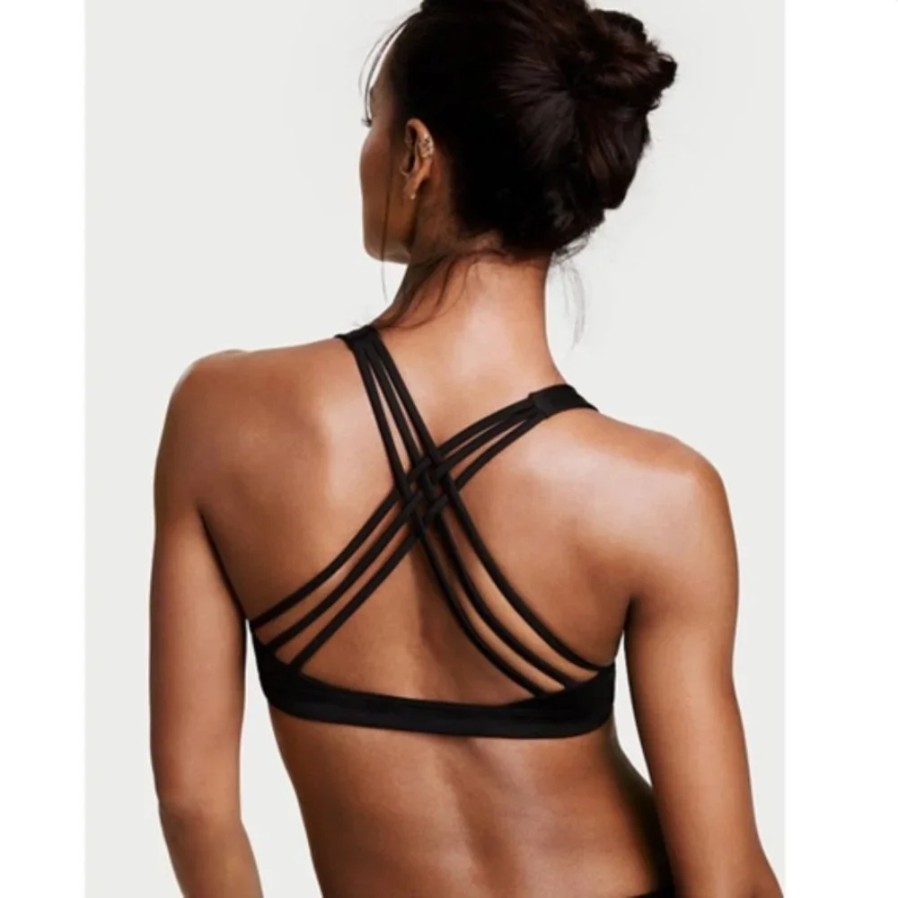 VICTORIA'S SECRET Sport VSX Strappy Back Sports Bra, size L, NWT! - Picture 5 of 15